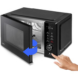 Medion MD12031, Mikrowelle schwarz