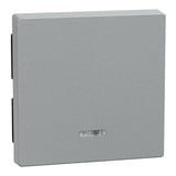 Merten Wippe Kontrollfenster Aluminium für Schalter- und Taster-Einsatz, Typ 431060 aluminium, Retail