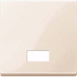 Merten Wippe mit Symbolfenster, rechteckig, einteilige, beleuchtbare Ausführung, Typ 432844 weiß (glänzend), Retail
