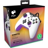 PDP Wired Controller - Fuse White, Gamepad weiß/lila, für Xbox Series X|S, Xbox One, PC