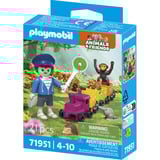 PLAYMOBIL 71951 Animals & Friends: Kleine Lokausfahrt, Konstruktionsspielzeug 