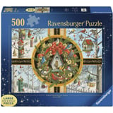 Ravensburger Puzzle Large Pieces Singvögel im Winter 500 Teile