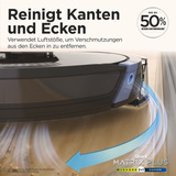 Shark Matrix Plus Saug- und Wischroboter RV2620WDEU, Saugroboter schwarz/grau