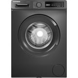 Telefunken W-8-1400-A-DI, Waschmaschine schwarz/inox