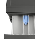 Telefunken W-8-1400-A-DI, Waschmaschine schwarz/inox