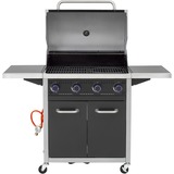 Tepro Gasgrill Northport 4 silber, 12,8 kW