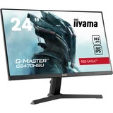 iiyama G-Master G2470HSU-B1, Gaming-Monitor 61 cm (24 Zoll), schwarz, FullHD, IPS, AMD Free-Sync, 165Hz Panel