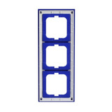 0 Rahmen 3-fach blau, Retail