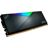 ADATA DIMM 16 GB DDR5-5200  , Arbeitsspeicher schwarz, AX5U5200C3816G-CLARBK, LANCER RGB, INTEL XMP