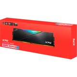 ADATA DIMM 16 GB DDR5-5200  , Arbeitsspeicher schwarz, AX5U5200C3816G-CLARBK, LANCER RGB, INTEL XMP