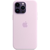 Apple Silikon Case mit MagSafe, Handyhülle flieder, iPhone 14 Pro Max