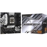 Biostar B650M-SILVER, Mainboard schwarz