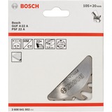 Bosch Schlitzfräser Ø 105mm x 20mm, 22Z für Schattenfugenfräse GUF 4-22 A und PSF 22 A
