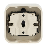 Busch-Jaeger Wipptaster Schließer einpolig Aufputz 2621 NAP/KI weiß, Retail