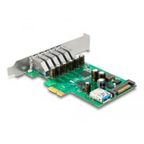 DeLOCK PCI Express x1 Karte zu 6 x extern + 1 x intern USB 5, USB-Controller 