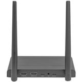 Digitus Wireless HDMI KVM Extender Set, HDMI Verlängerung schwarz, 200 m