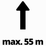 EINHELL Tiefbrunnenpumpe GE-DW 1155 N-A, Tauch- / Druckpumpe edelstahl/schwarz, 1.100 Watt