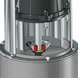 EINHELL Tiefbrunnenpumpe GE-DW 1155 N-A, Tauch- / Druckpumpe edelstahl/schwarz, 1.100 Watt