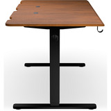 ENDORFY Atlas L Electric, Gaming-Tisch nussbaum/schwarz