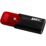 Emtec B110 Click Easy 16 GB, USB-Stick rot/schwarz, USB-A 3.2 Gen 1