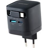 Intenso Power Adapter W65ACIC GaN, Ladegerät schwarz, 65W