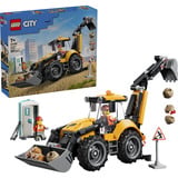 60480 City Gelber Baggerlader, Konstruktionsspielzeug