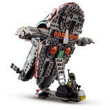 LEGO 75312 Star Wars Boba Fetts Starship, Konstruktionsspielzeug Mandalorian-Modell mit 2 Minifiguren