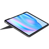 Logitech Combo Touch, Tastatur grau, DE-Layout, Scherenmechanik, für iPad Air 13" (M2 und M3)