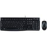 Logitech Desktop MK120, Desktop-Set schwarz, DE-Layout