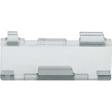 Merten Schriftfeld Einsatz transparent, Retail