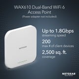 Netgear WAX610, Access Point weiß