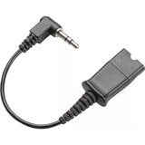 Plantronics Poly Adapterkabel 3,5mm > QD schwarz, für Agfeo T15