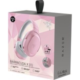 Razer Barracuda X, Gaming-Headset pink, USB-C Dongle