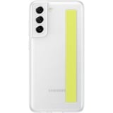 SAMSUNG Slim Strap Cover, Handy weiß/gelb, Samsung Galaxy S21 FE