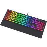 SPC Gear GK650K Omnis, Gaming-Tastatur schwarz/transparent, DE-Layout, Kailh RGB Brown, Pudding Edition