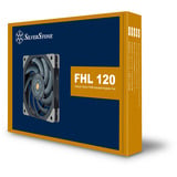 SilverStone SST-FHL120, Gehäuselüfter schwarz, 120 mm
