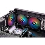 Thermaltake CT140 ARGB Sync PC Cooling Fan, Gehäuselüfter schwarz, 2er Pack