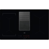 AEG IDE84244IB, Autarkes Kochfeld schwarz, ComboHob, Abluftversion