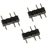 Alphacool Y-Kabelsplitter aRGB 3-Pin auf 3x 3-Pin, 30cm schwarz, inkl. Steckverbinder