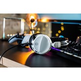Audio Technica ATH-GL3WH, Gaming-Headset weiß, 3,5 mm Klinke