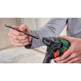 Bosch Akku-Bohrhammer UniversalHammer 18V grün/schwarz, Li-Ionen Akku 4,0Ah, Koffer, POWER FOR ALL ALLIANCE