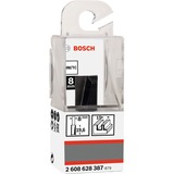 Bosch Nutfräser Standard for Wood, Ø 15mm, Arbeitslänge 19,6mm Schaft Ø 8mm, zweischneidig