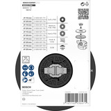 Bosch PRO Backing Pad, X-LOCK Stützteller weich, Ø 115mm, Schleifteller für X-LOCK Winkelschleifer
