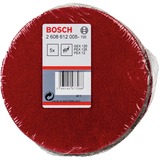 Bosch Polierfilz hart, Ø 128mm, Polierscheibe 5 Stück, für Exzenterschleifer