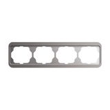 Busch-Jaeger Abdeckrahmen vierfach Rahmen waagerecht platin, Retail