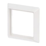 Busch-Jaeger Rahmen einfach für Unterputzmontage, Allwetter 44, Schutzart IP44, Kunststoff, glänzend weiß (glänzend), Retail
