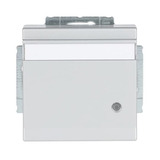 Busch-Jaeger Schutzkontaktsteckdose Einsatz aluminium, Retail