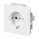 Busch-Jaeger Steckdosen-Einsatz Schutzkontakt Steckdose mit erhöhtem Berührungsschutz Typ F 16 Ampere 250 Volt weiß (matt), Retail