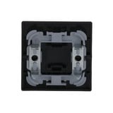 Busch-Jaeger Wippe mit Aufdruck schwarz, Retail