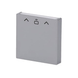 Busch-Jaeger Zentrale Scheibe Cardschalter Radiofrequenzidentifikation 1792 Radiofrequenzidentifikation-83, Abdeckung aluminium, Retail